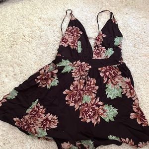Backless Romper